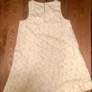 Sleeveless Linen Dress with Pockets